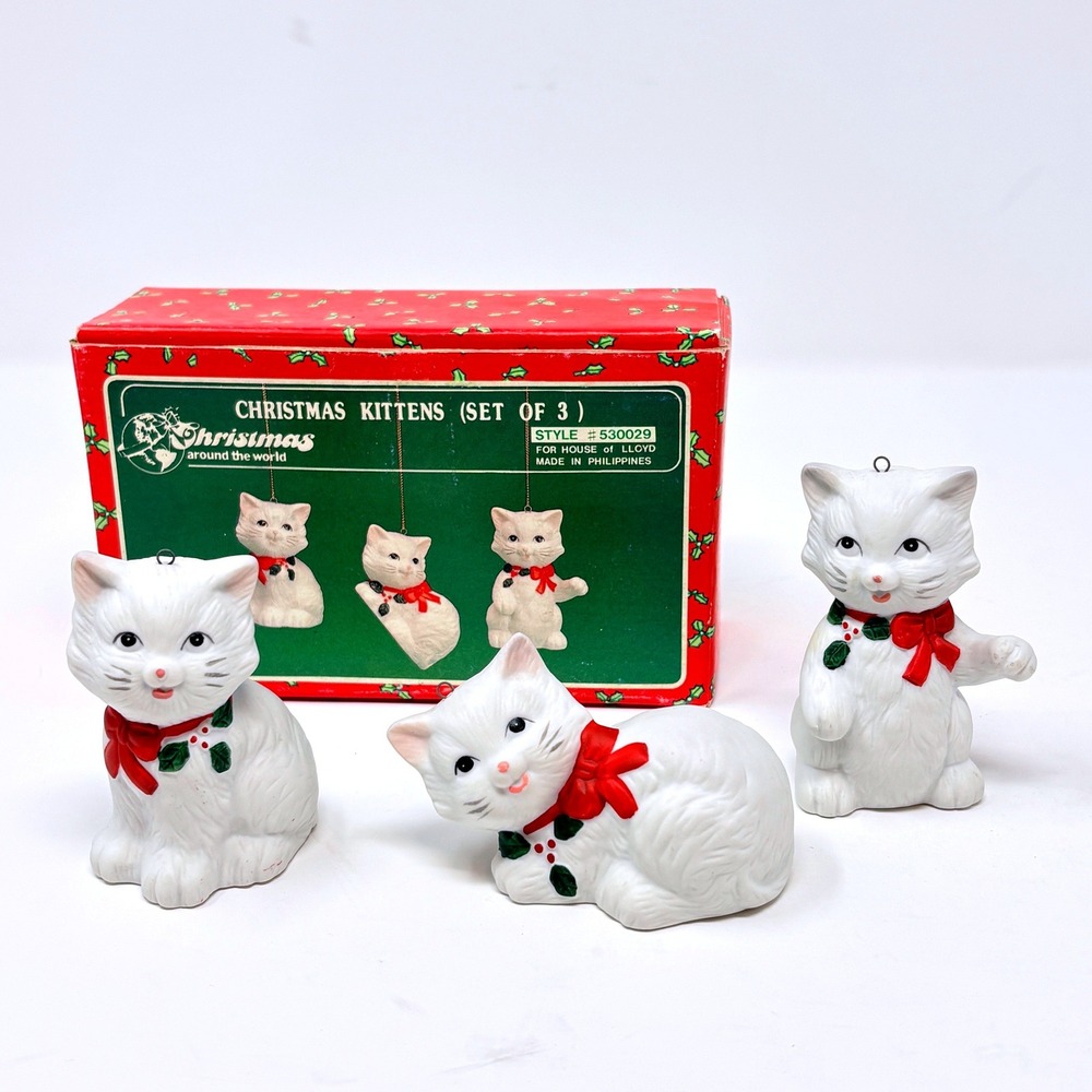 Vintage Christmas Ornaments. See Description and Photos for Information. - Picture 2 of 16
